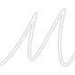 Scritta neon personalizzata M
