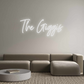 Scritta neon personalizzata The Giggis