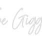 Scritta neon personalizzata The Giggis