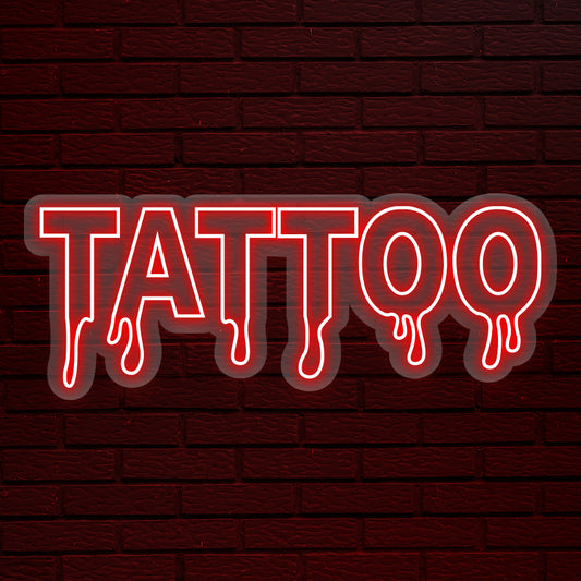 Tattoo Sciolto - Insegna neon led per studio tattoo