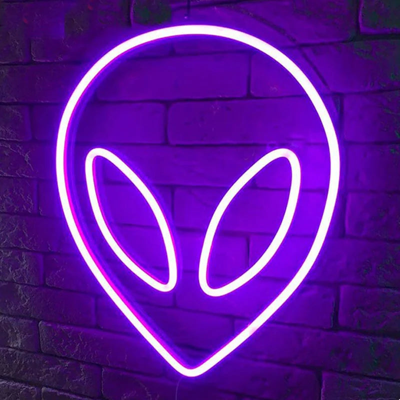 Alieno neon led viola