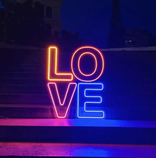 LOVE 3 - Neon led
