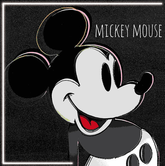 Mickey Mouse - Quadro neon led da parete