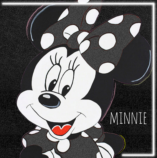 Minnie - Quadro neon led da parete