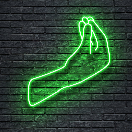 Gesto Italiano - Simbolo Neon led