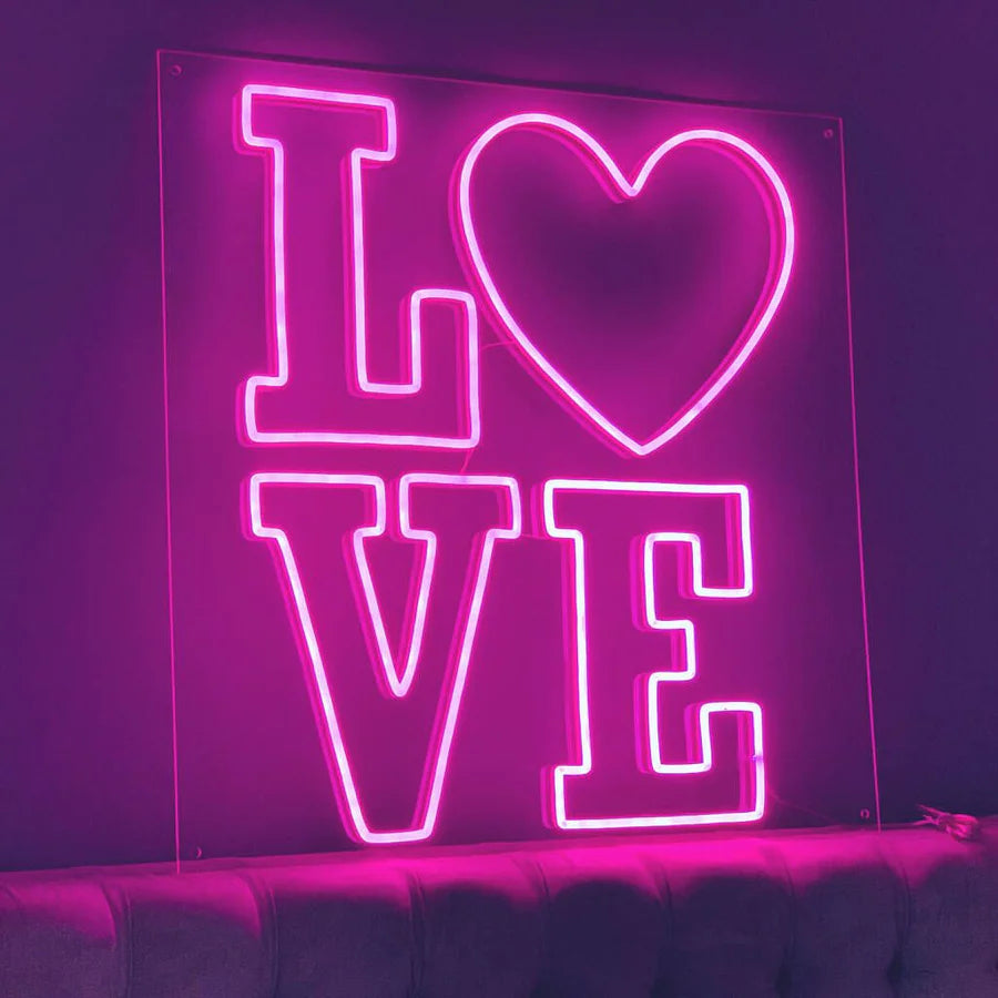 LOVE 2 - Neon led
