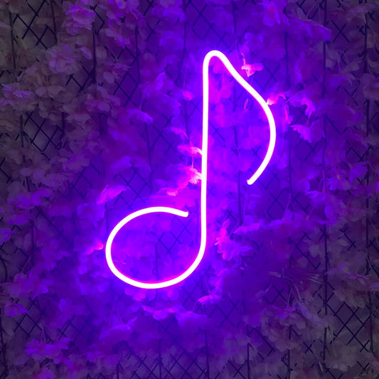 Nota musicale - Neon led