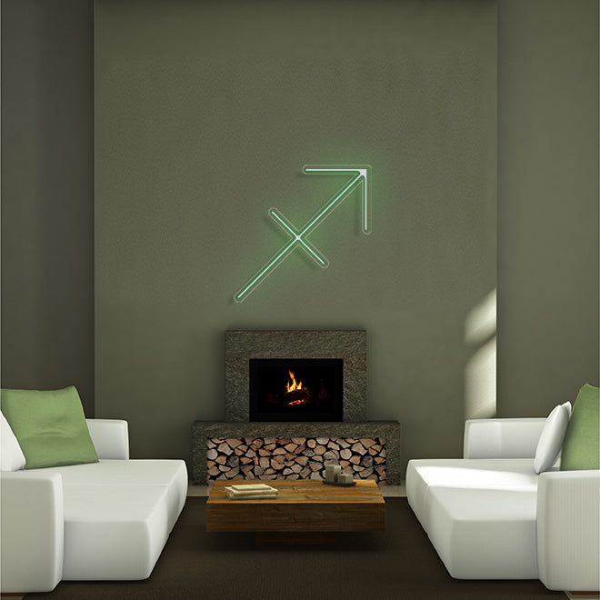 Sagittario - Segno zodiacale neon led