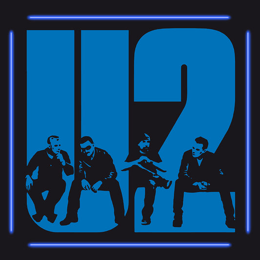 U2 - Quadro neon led da parete