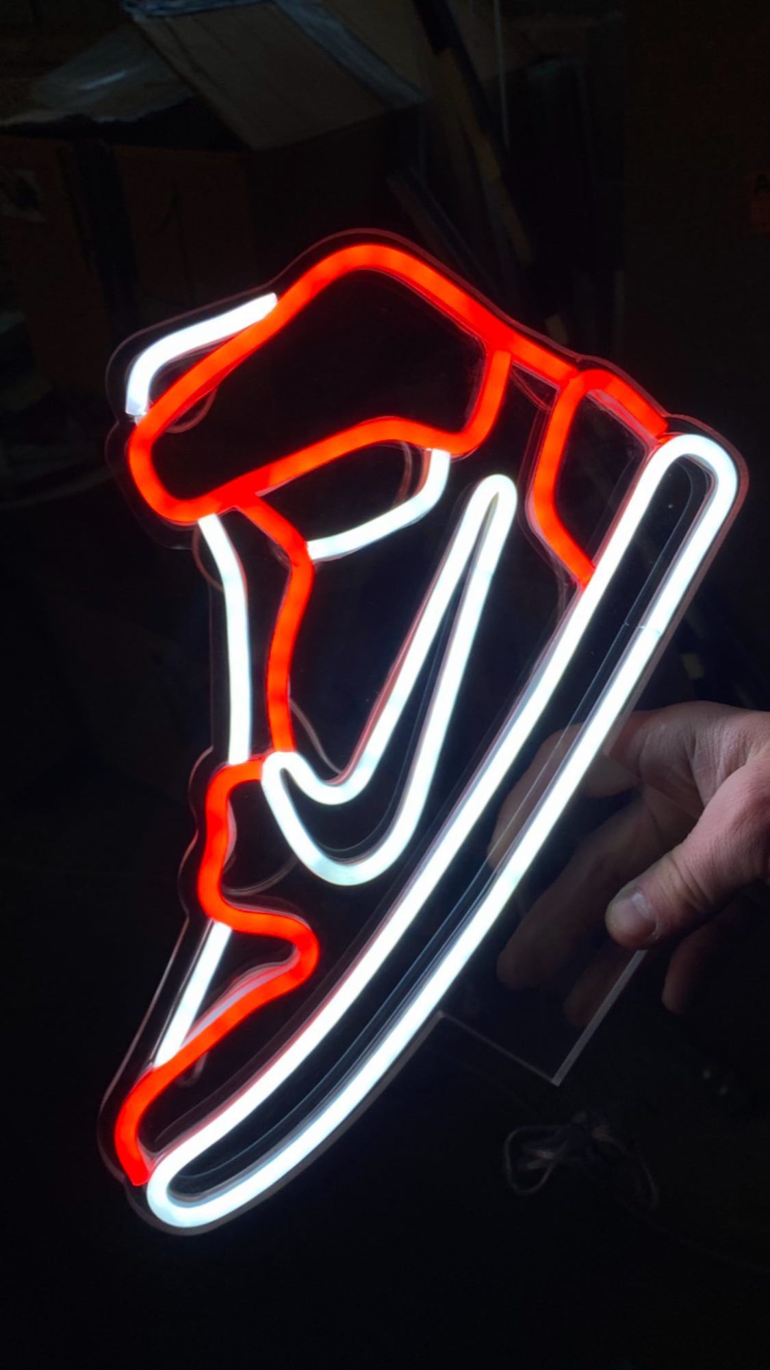 Lampada da tavolo neon led - Scarpa
