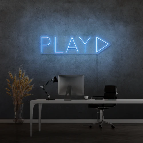 Play - Insegna neon led