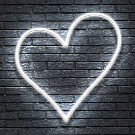 Cuore neon led