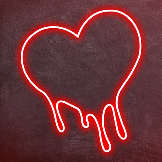 Cuore - Simbolo neon led