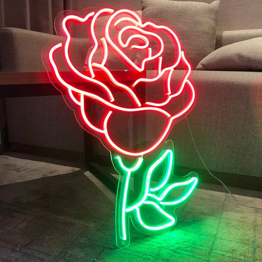 Rosa 2 - Insegna neon led