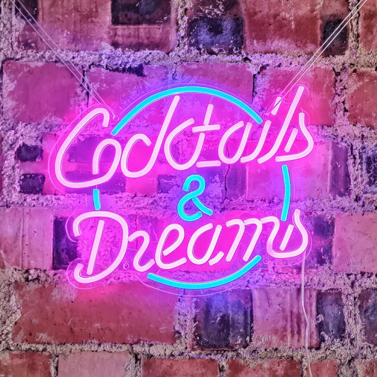 Cocktails e Dreams - Neon led