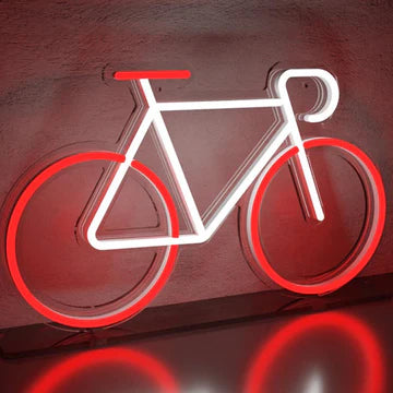 Bicicletta 2 neon led colorazione 1