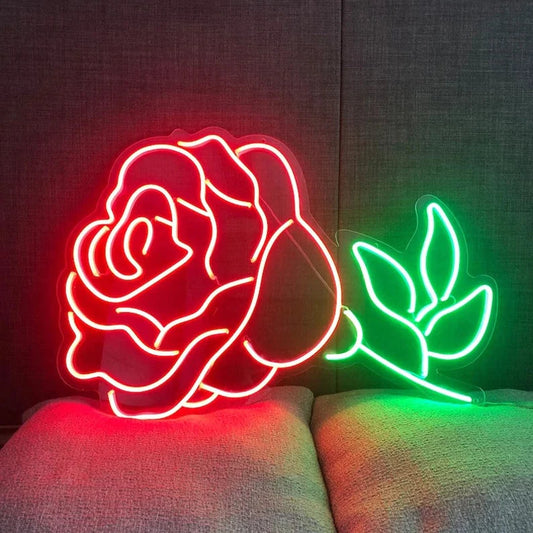 Rosa 2 - Insegna neon led