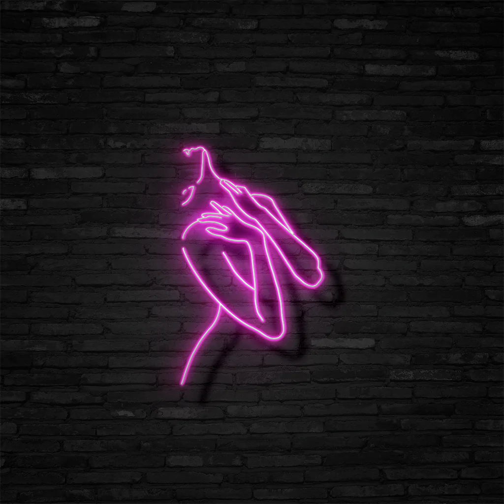 Donna silhouette - Neon led