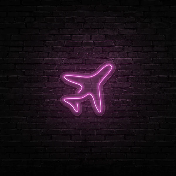 Simbolo neon led - Aereo